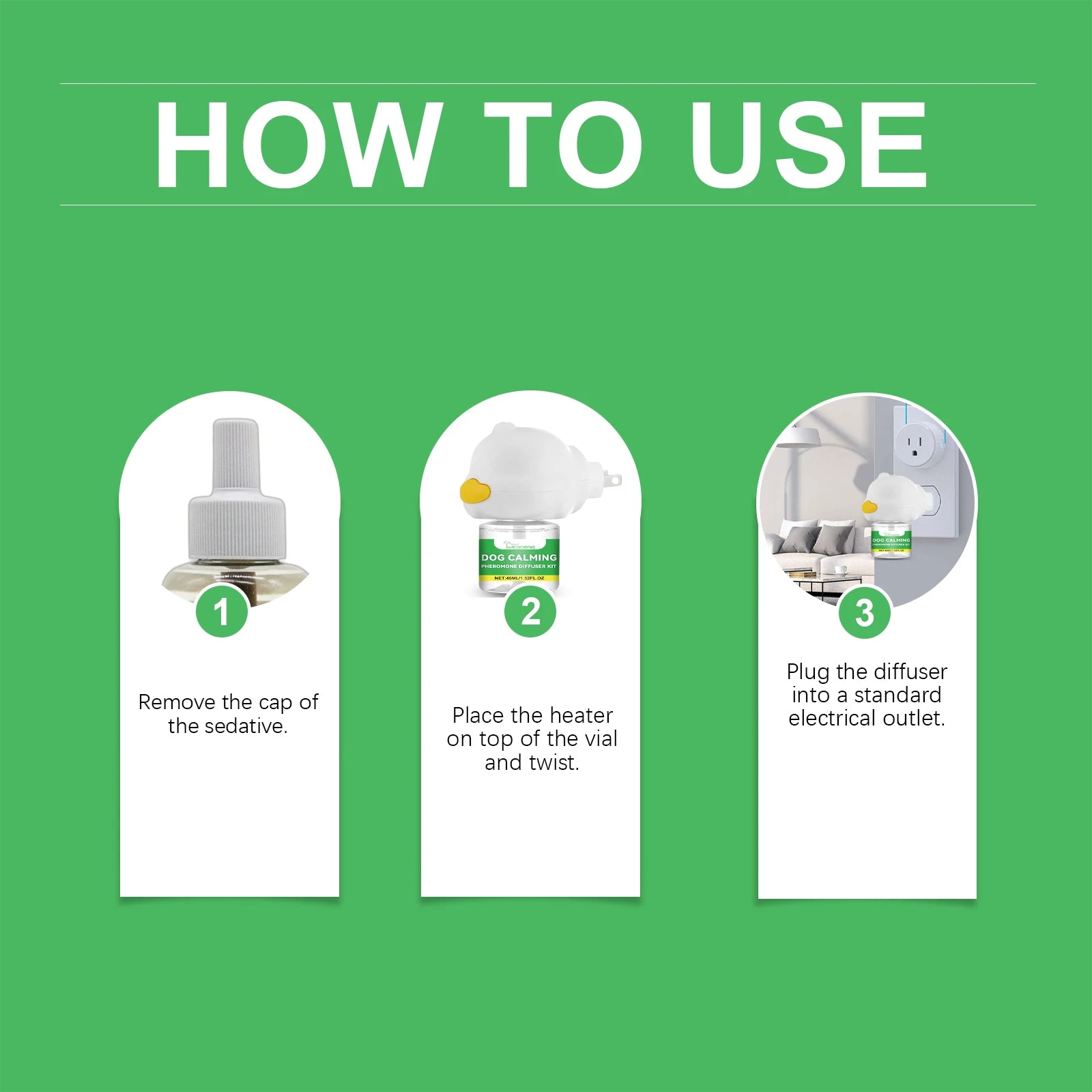 Dog Calming Diffuser Kit