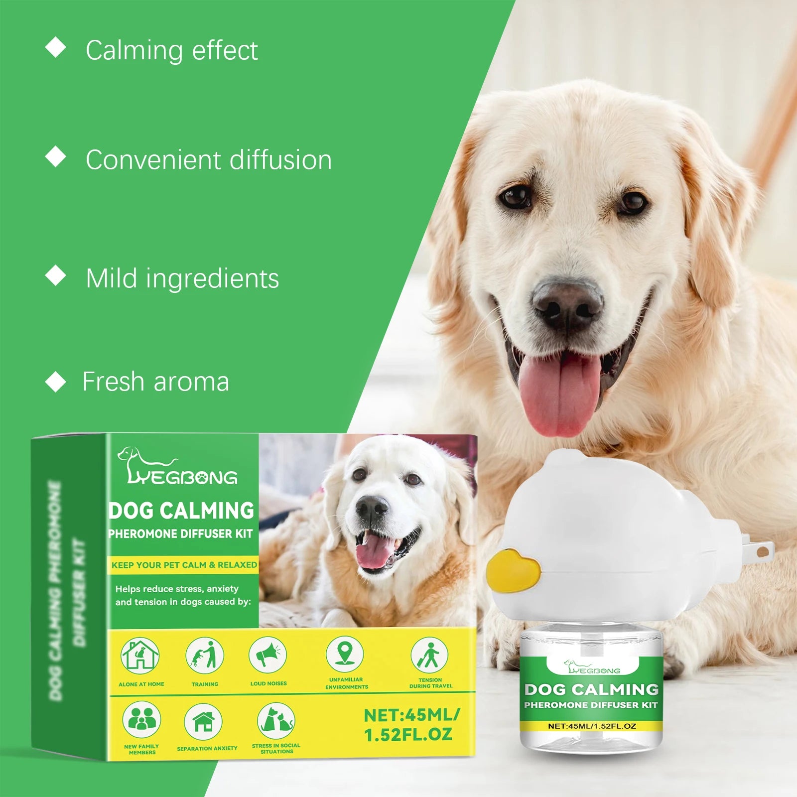 Dog Calming Diffuser Kit
